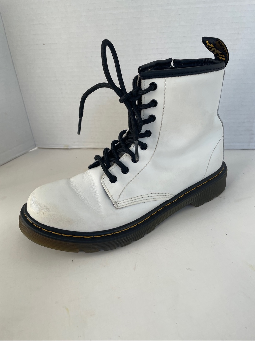 Dr. Martens boots 1460 WOMEN'S 5 white airwair bouncing soles
